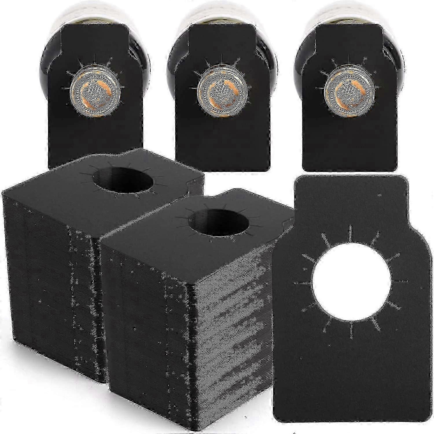 300 Pcs Bottle Tags , Cr Labels, Reusable Com Plain Bottle Neck Tags