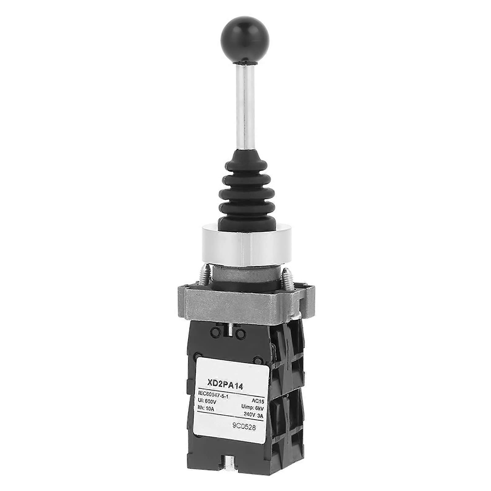 Industrial Joystick Switch 4 Position Latching and Momentary  Waterproof Control