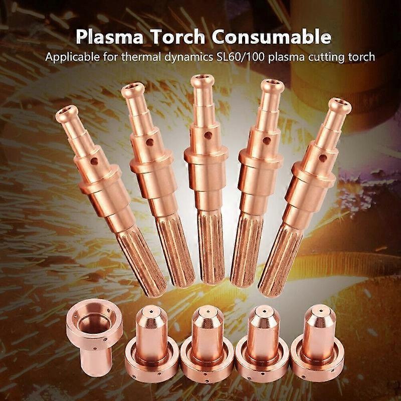 5pcs Tips 5 9-8210 Thermal Electrode Dynamics for Nozzle SL60/100 pcs 9-8215