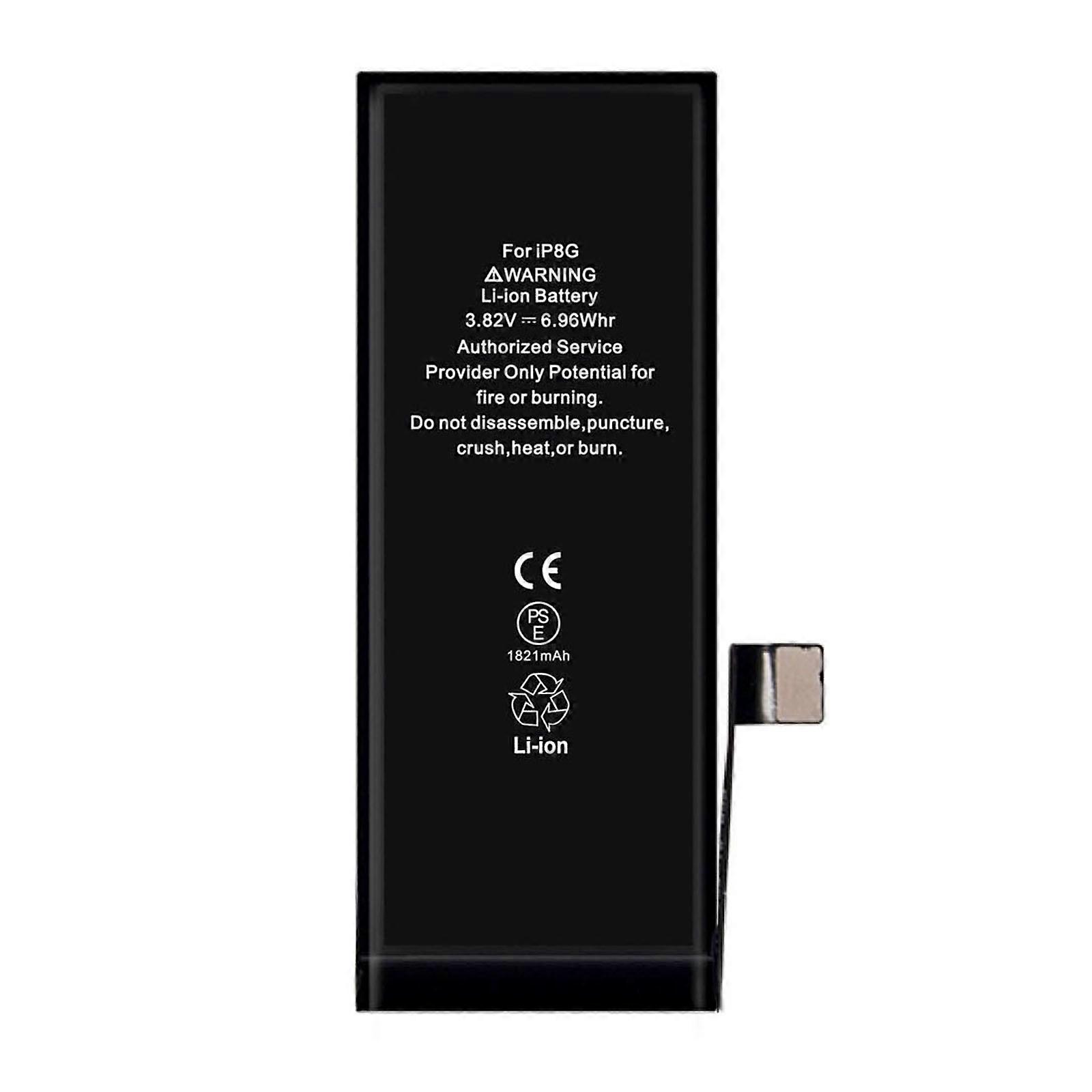 Til iPhone 8 batteri høj kvalitet