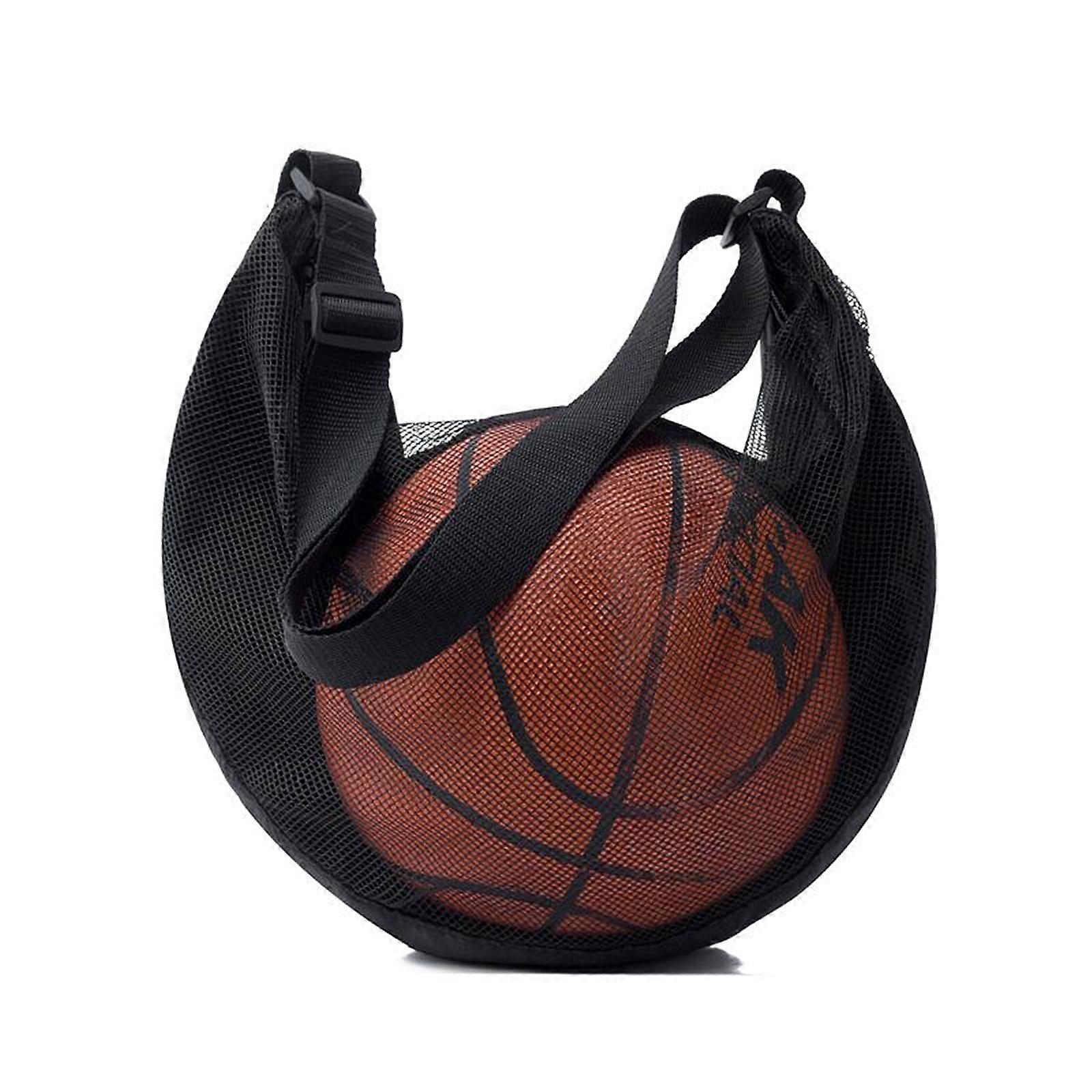 Basketball Bag with Adjustable Strap, Breathable Mesh, MultiBall Storage, WearResistant Fabric