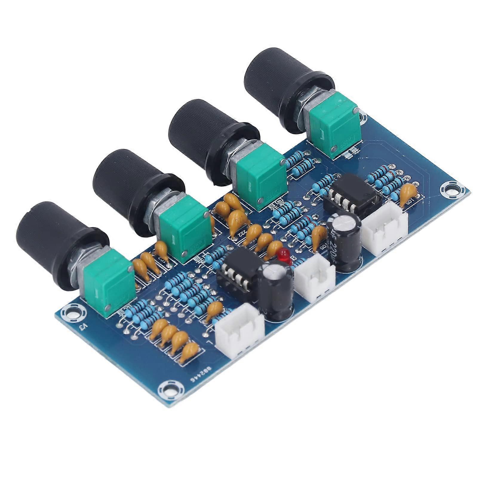 NE5532 Dual Channel Preamplifier Board 12V24V  Efficiency Audio Boost for DIY Amplifier Projects