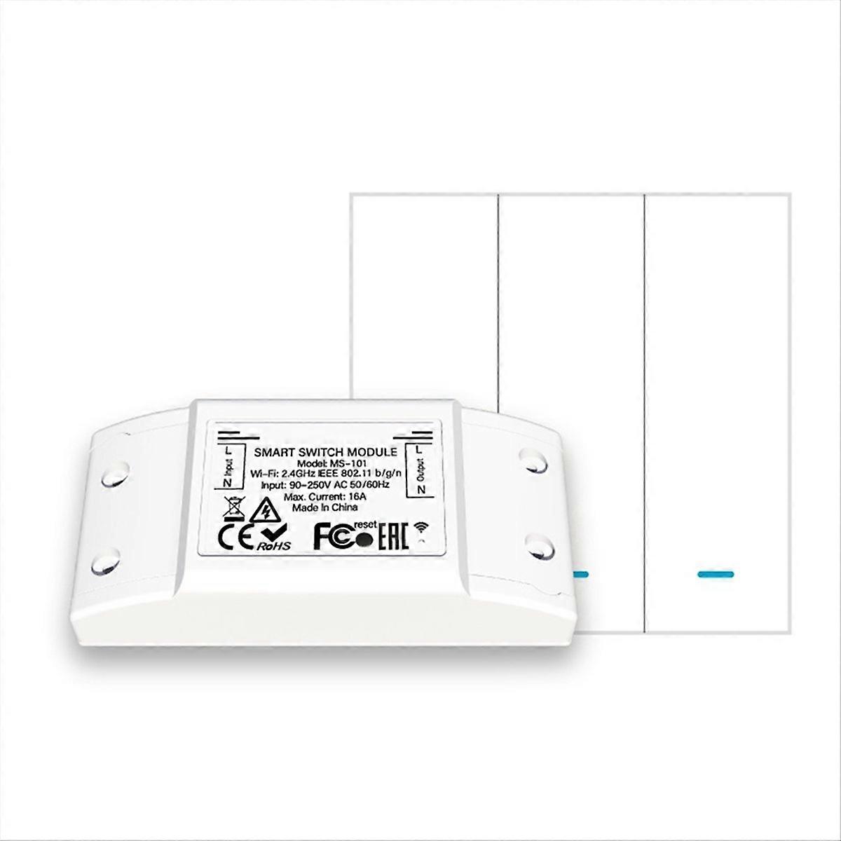 16A Bluetooth Smart Switch met 3-groepspaneel afstandsbediening