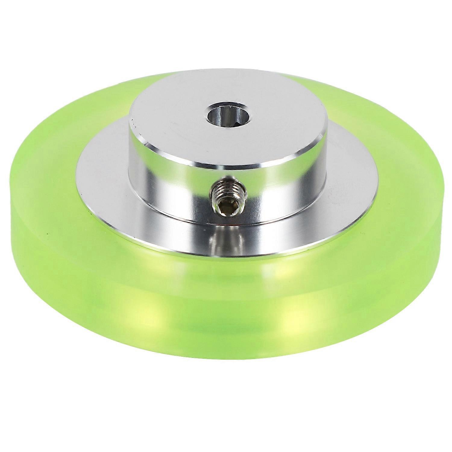 Roue codeuse industrielle en aluminium et polyuréthane de 200 mm