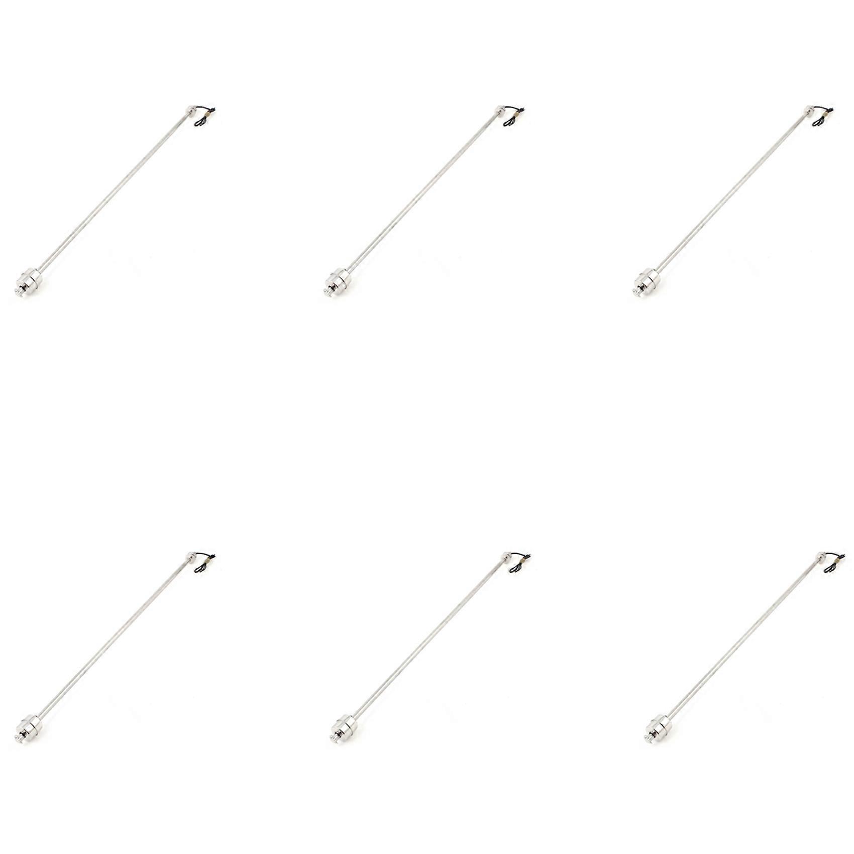 6pcs 50cm Stainless Steel Water Level Liquid Sensor Vertical Float Switch
