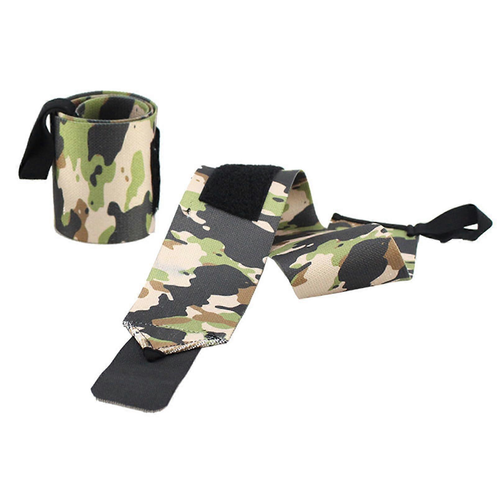 Adjustable Wrist Wraps for Weightlifting with Compression Support and Injury Prevention