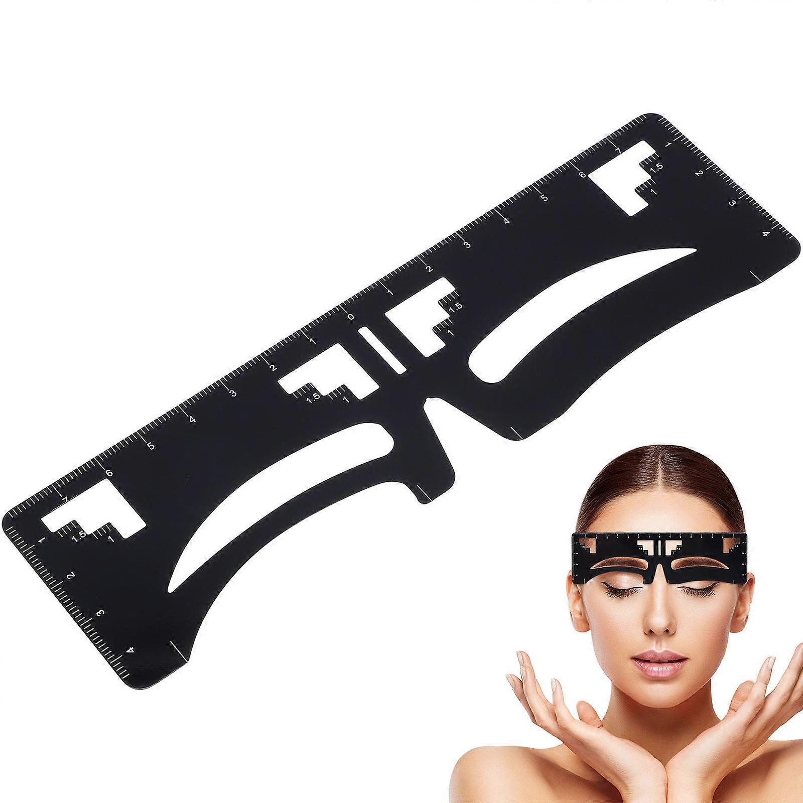 Eyebrow Ruler Women Eyebrow Balance Ruler for Precise Makeup