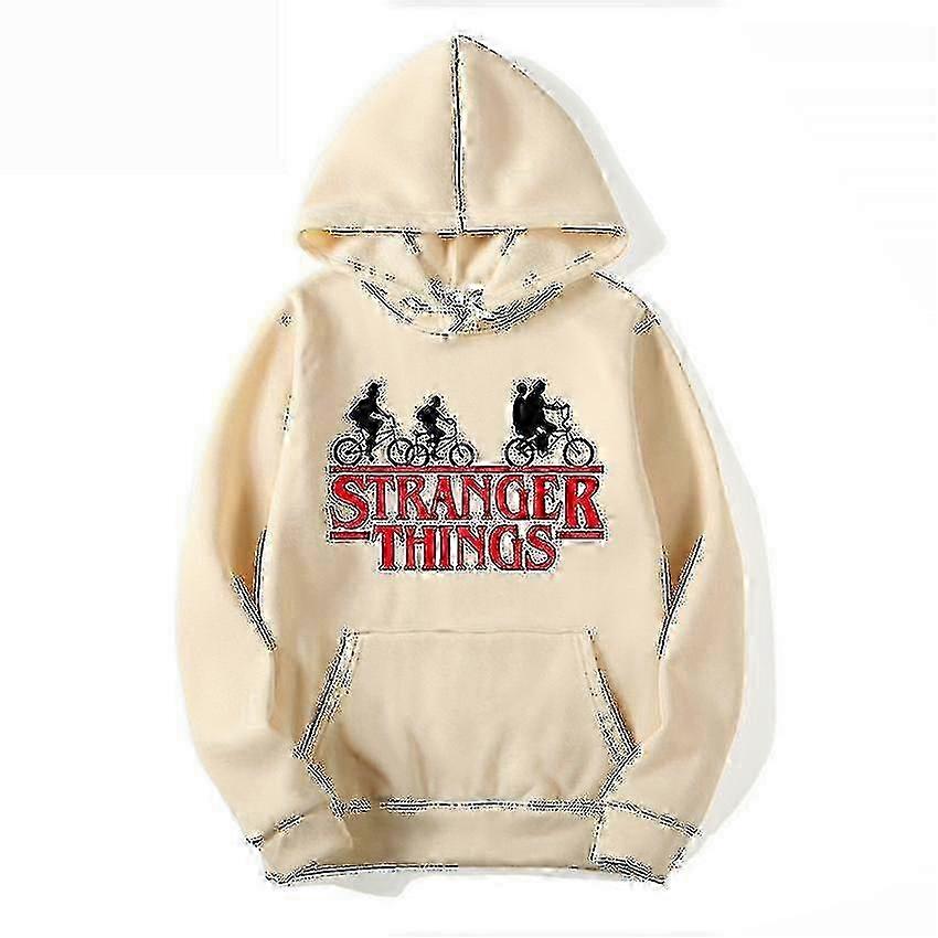 Moletom com Capuz e Tema Stranger Things para Homens Adolescentes - Tops de Pulôver