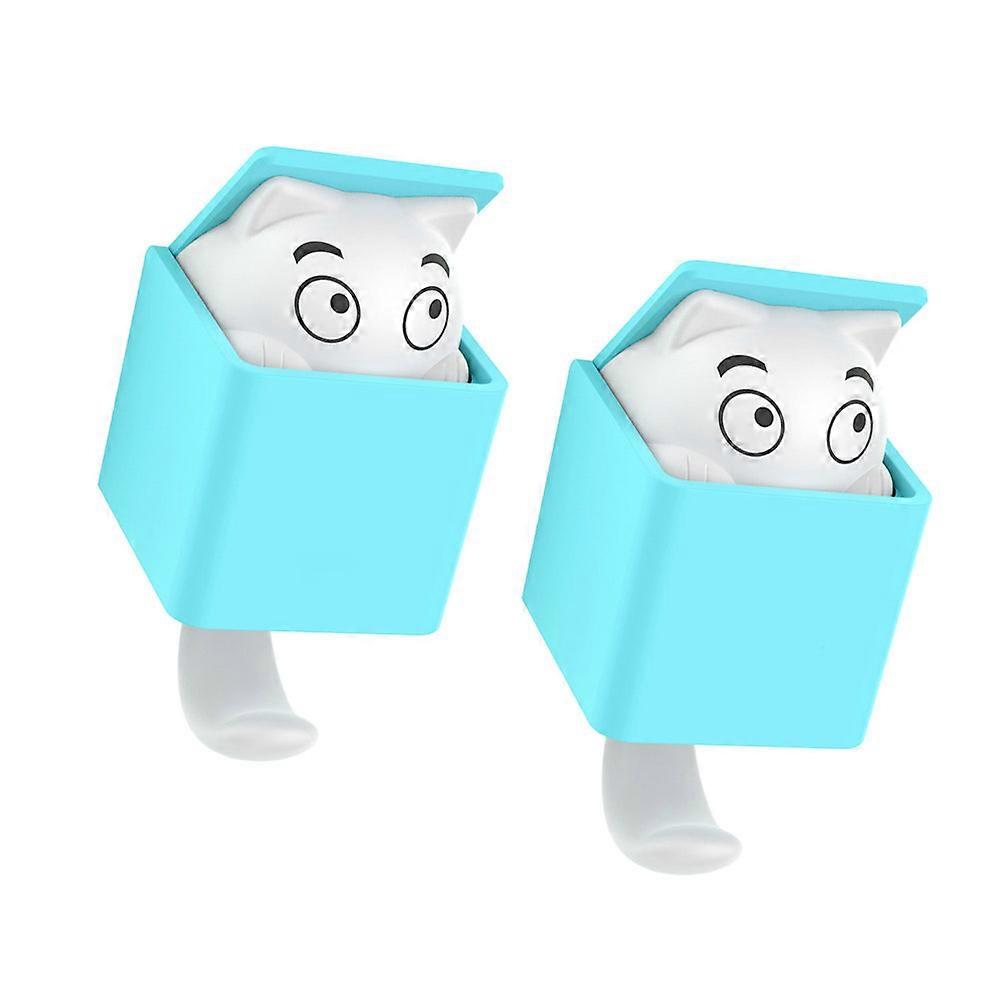 Strong Adhesive Hook Cartoon Sensor Wall Hooks for Home 4Pcs