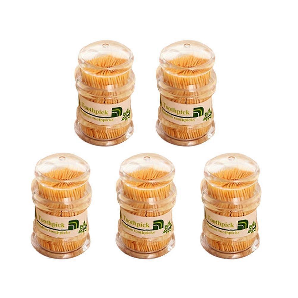 Bamboo Toothpicks Toothpicks for Teeth Cleaning 5Pcs