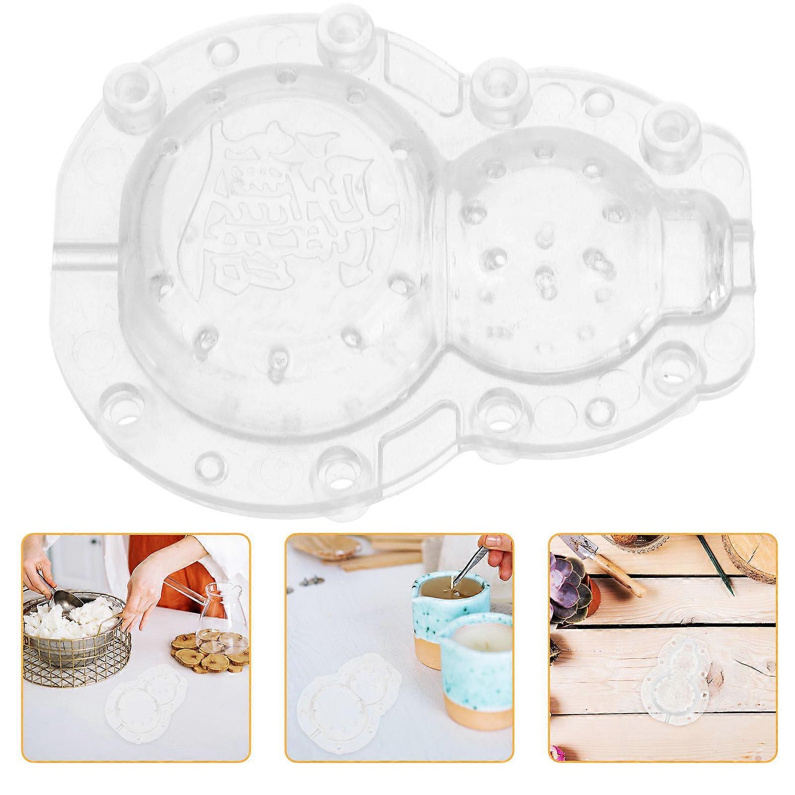 Vegetable Growing Mold Plastic Melon Shaper for Transparent Gardening Tool