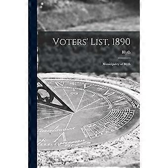 Velgerliste, 1890 [mikroform]: Blyth kommune