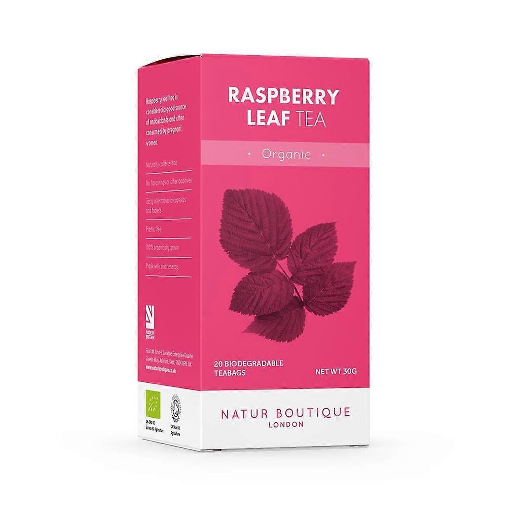 Natur Boutique Organic Raspberry Leaf Tea 20 teabags