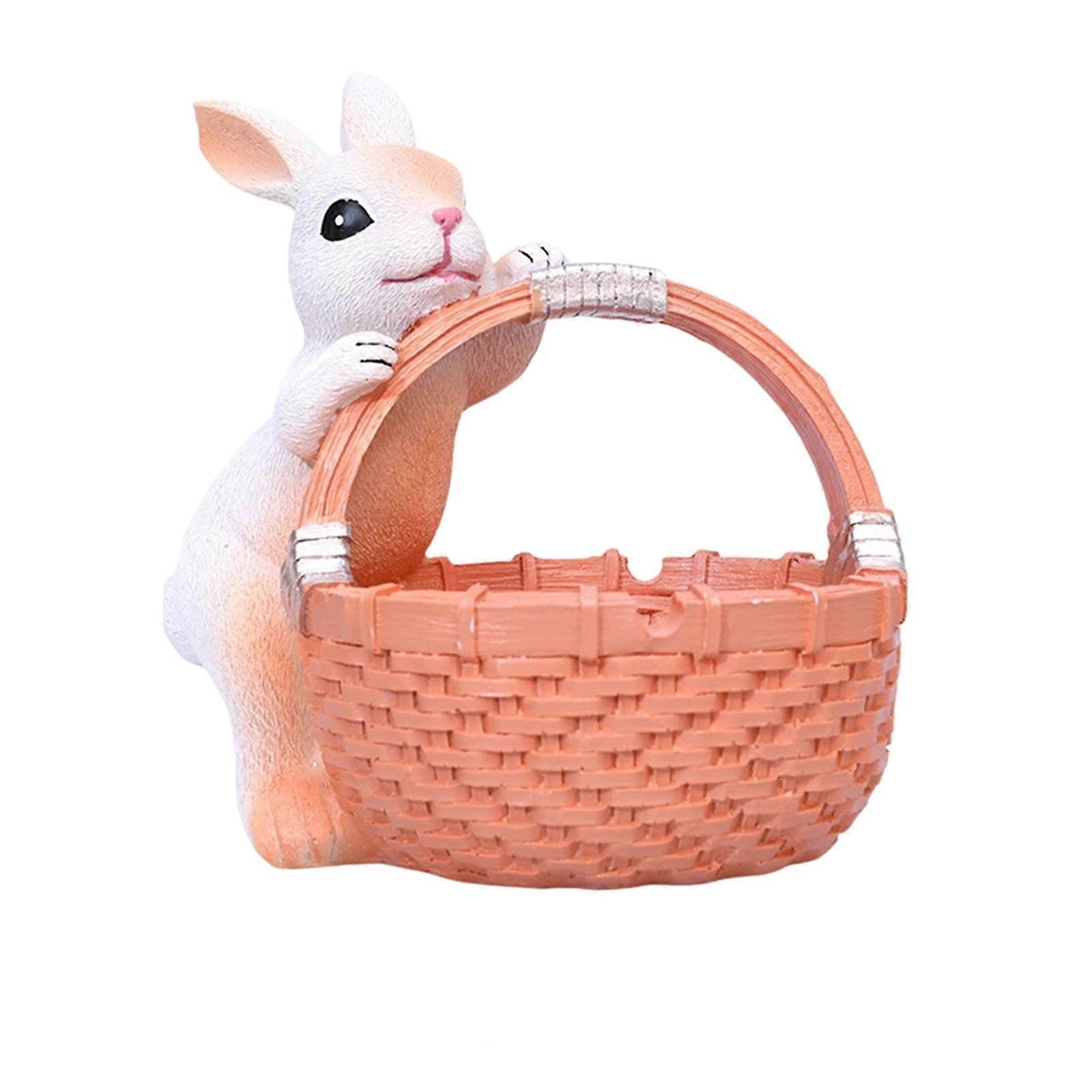 Easter Creative Basket Resin Decorative Ornament