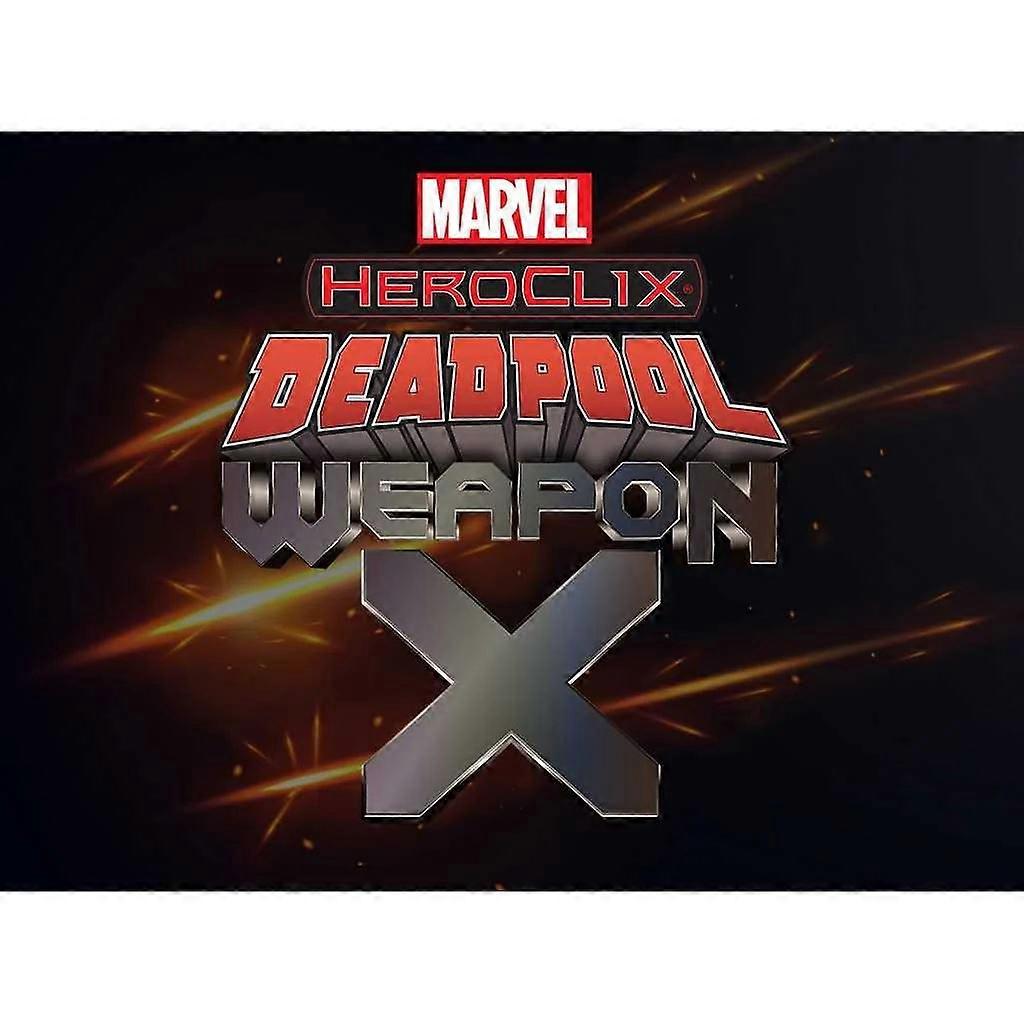 Marvel HeroClix Deadpool Weapon X Retail Chase Booster OP Kit