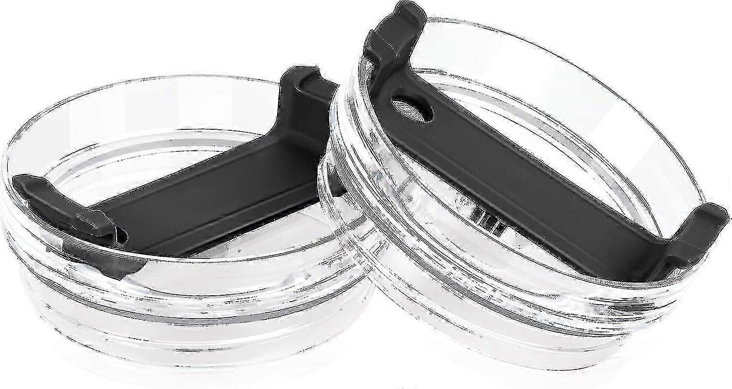 2stk 40 oz tumbler låg kompatibel Stanley, spildsikker stænkbestandige tumbler covers til Stanley og flere kaffekrus