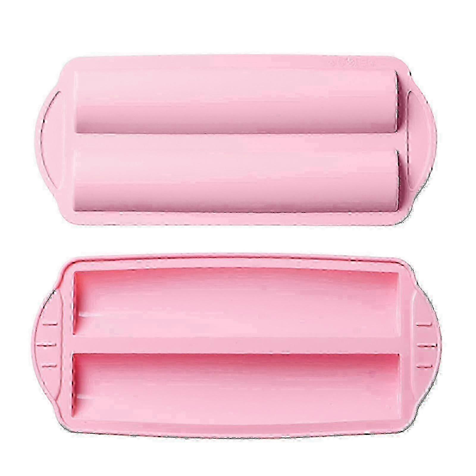 Non-stick Silicone Baking Pan with Bread Cake Mold compatible with Long Bread Baking Tool