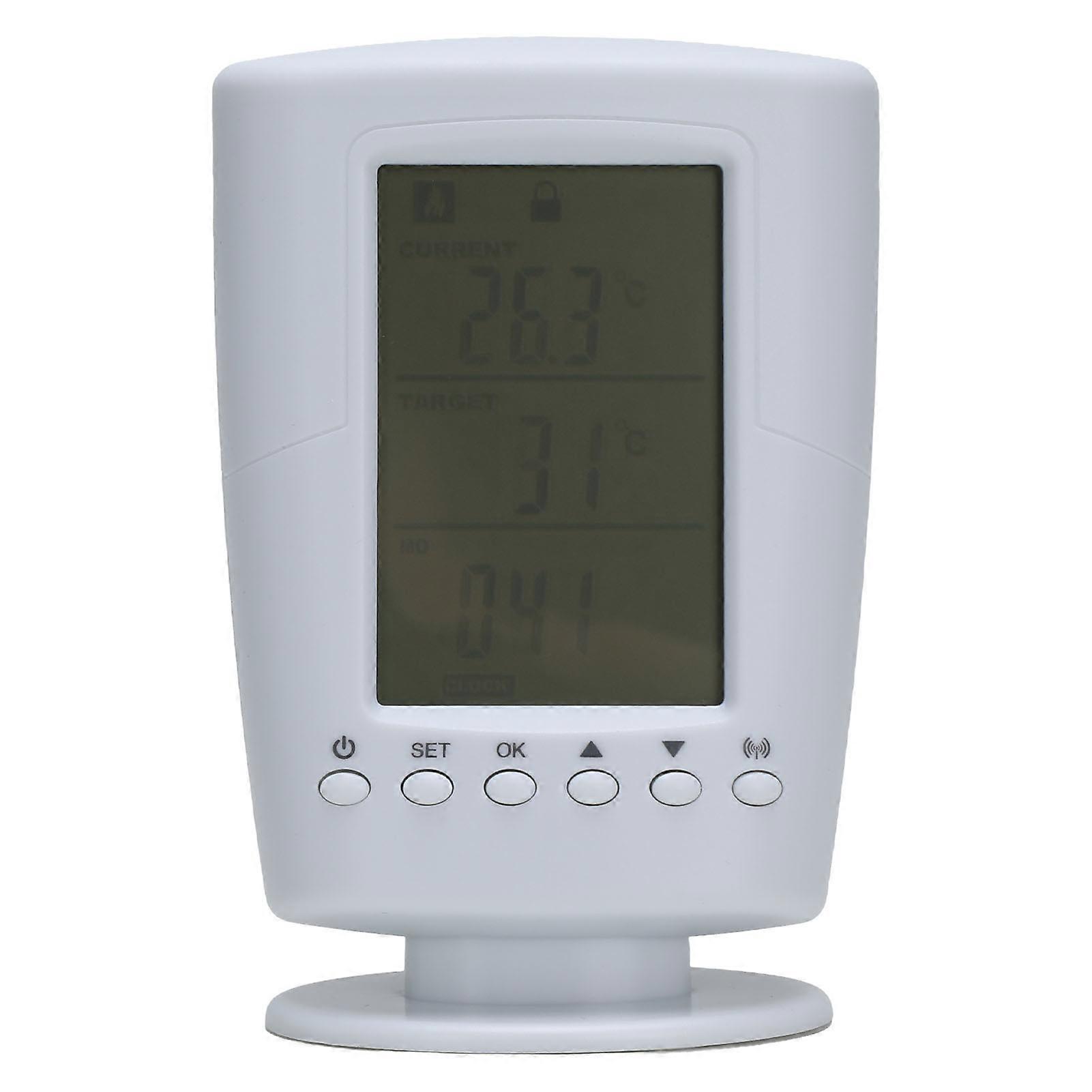 Wireless Thermostat Outlet Multifunctional Automatically Programmable Digital Temperature Controller Outlet for Home Use EU Plug 230V