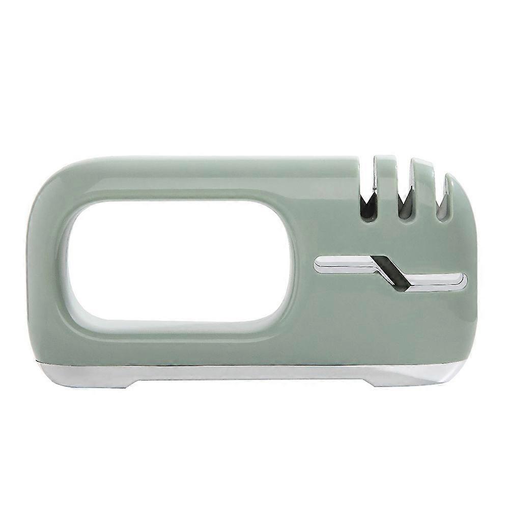 Professional Sharpener Kitchen Cutter Sharpening Tool Green ABS