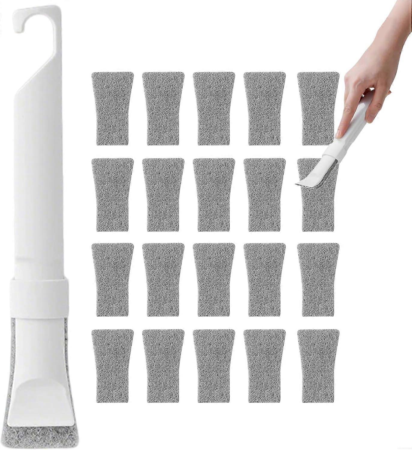 2-in-1 cleaning sponge scraper with hook