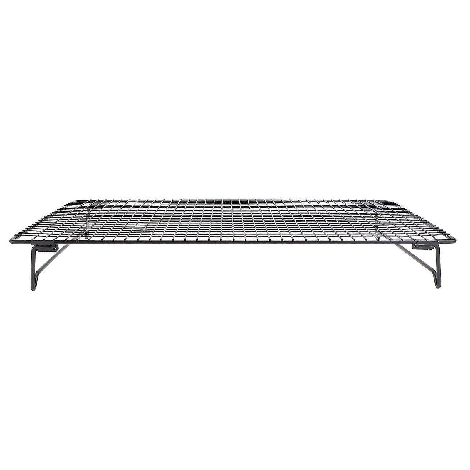 Bread Drying Rack Baking Tools for Cooling 2Pcs Black Nonstick Coating