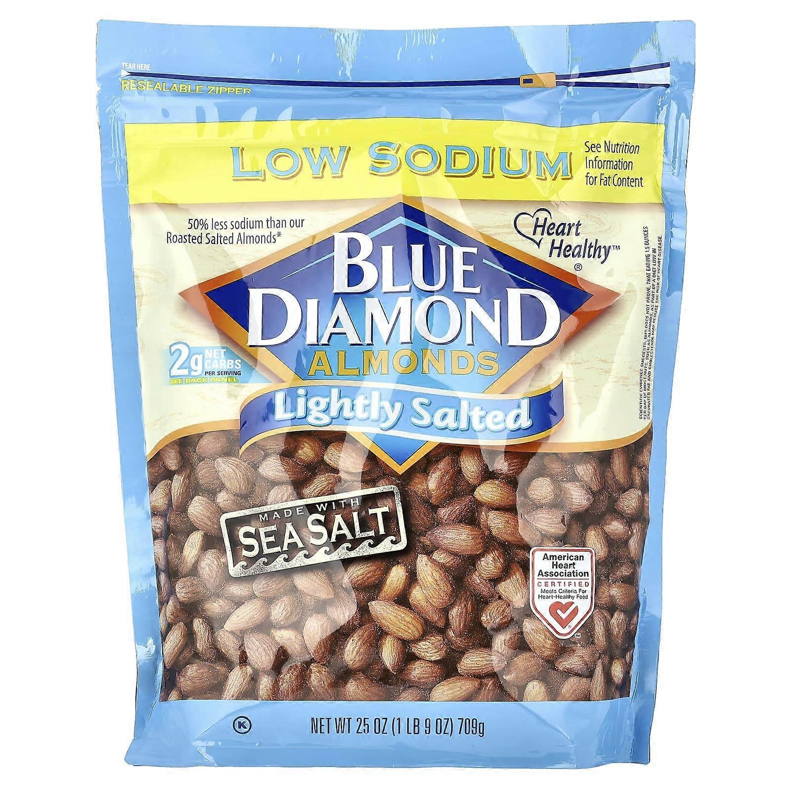 Blue Diamond, mandler, letsaltede, 709 g