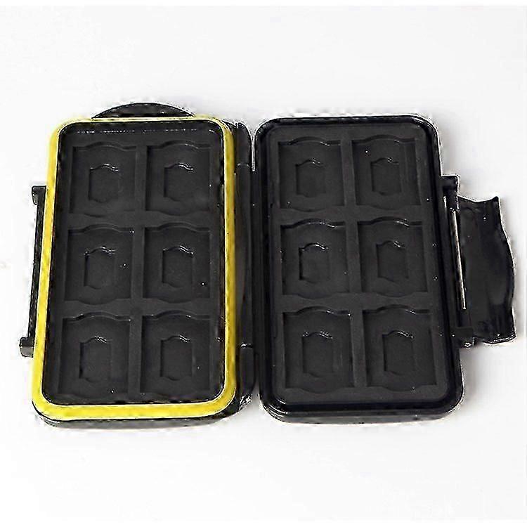 MC-CF/SD/MSD8 Rugged Water-resistant Memory Card Case,3Pcs