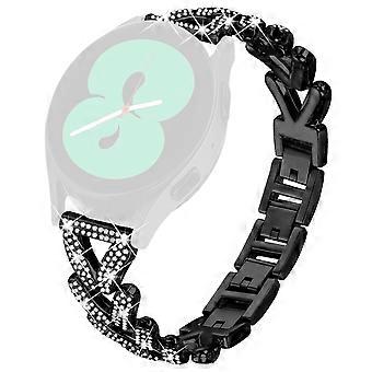 Zinklegierung Twisted Uhrenarmband Strass Dekor für Huawei Watch GT 3 Pro 43mm Uhrenarmband