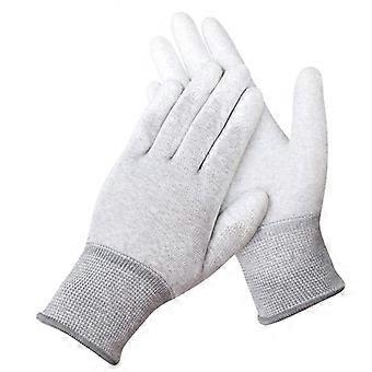 Guanti da cucito per trapuntatura a mano libera Dww-Nylon, copridita, guanti in gomma rivestiti in PU con palmo rivestito in nylon