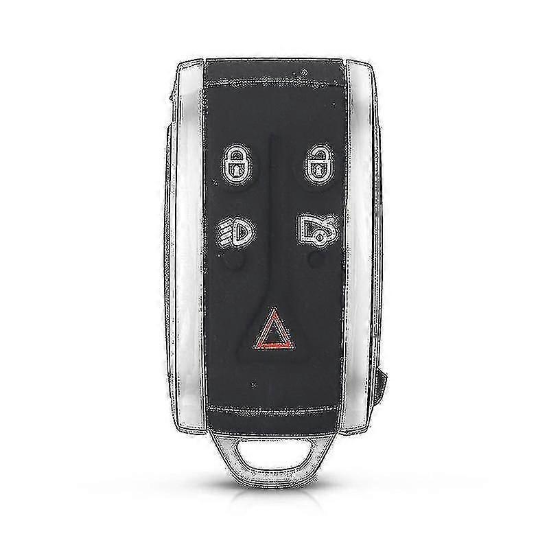 Remote Key Shell Cover 5 Button Replacement for Jaguar X, XF, XK