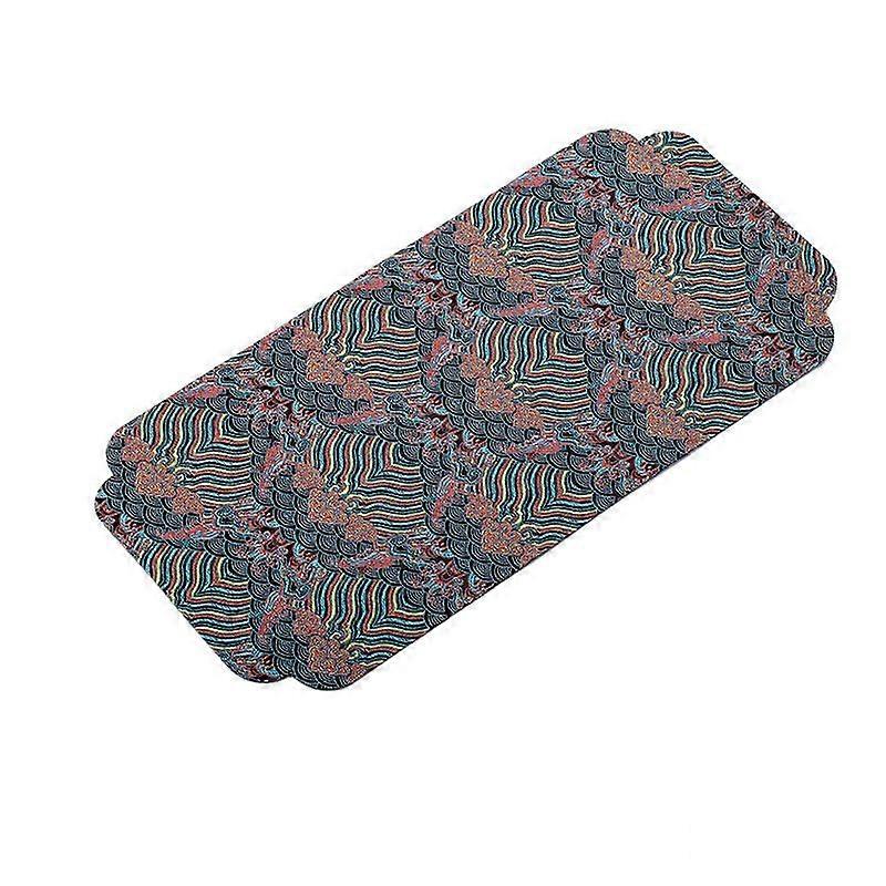Traditional Chinese Pattern Waterproof Table Runner for Tea Ceremony