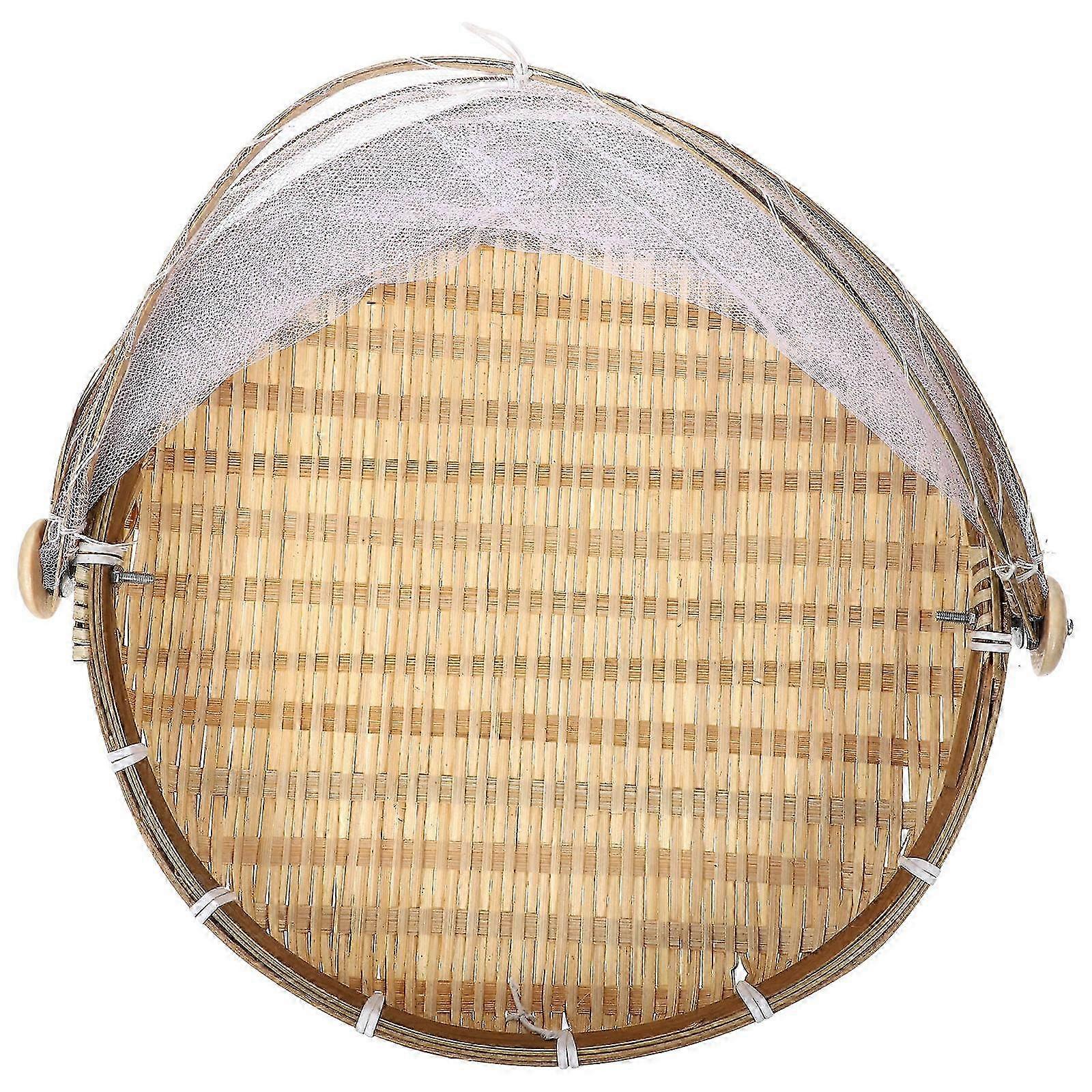 Woven Serving Tent Basket for Bread Storage