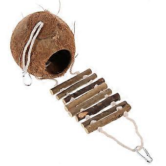 Wear-Resistant Bird House Hamster House for Pet Use 3Sets Hanging