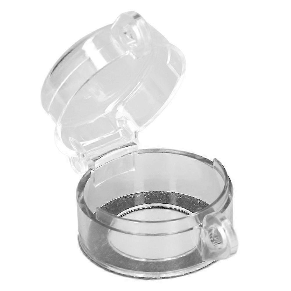 BS 02 Push Button Switch Protector Emergency Stop Switch Transparent Dustproof Cover PC 30mm Switch Cover Protector
