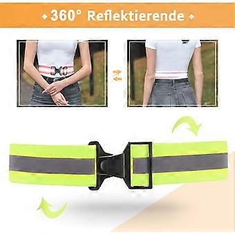 2026 Latest Model  Reflective Vest Running Belt/High Visibility Reflective - Adjustable Practical for Sports, Night Safety - Lightweight and Comforta