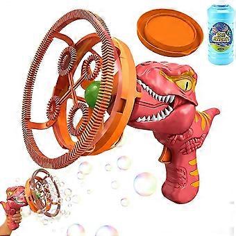 Bubble Solution Bubble Machine For Kids | Dinosaur Design Summer Automatic Toy - Kids Bubble Machines,For Outdoor Backyard Party Birthday Age-xxy