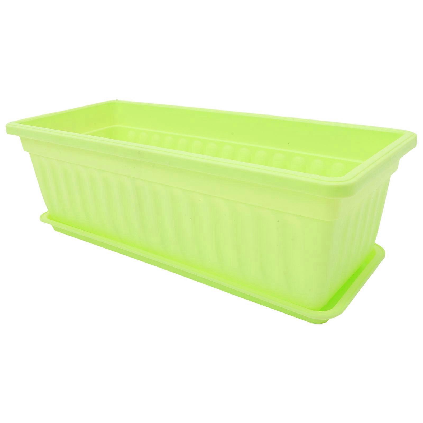 Garden Flower Planting Pots Rectangular Planter for Vegetable Use 2Sets