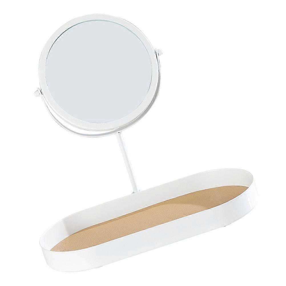 Cosmetics Makeup Mirror for Decor with Clear Reflection White