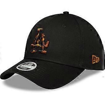 New Era 9Forty women's cap ANIMAL INFILL LA Dodgers black