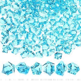 Fish Tank Gravel Blue Acrylic Crystal Stones for Decoration 1 Bag
