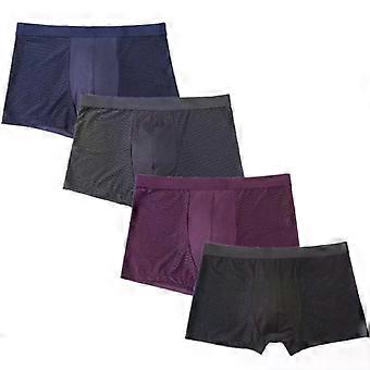 4Pcs Bamboo Sexy Underwear Mens Underpants Boxers For Men Boxershorts Men'S Panties Men Boxers Homme Uomo Calzoncillos Hombre