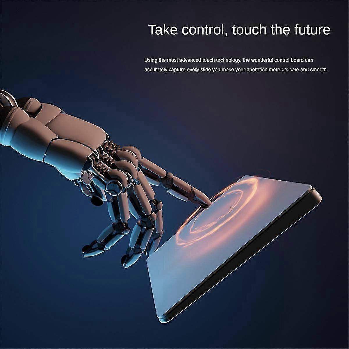 Bluetooth Touchpad Multi-function Gestures Trackpad Rechargeable Wireless Touchpad For Laptop Ios , White