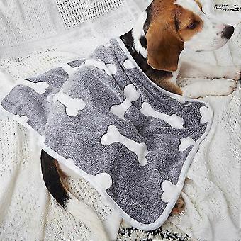 Dog Blanket For Dogs Puppies And Cats Xl Colour Grey 98 X 70cm