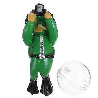Mini Floating Diver for Aquarium Decor Small PVC Diver Decoration