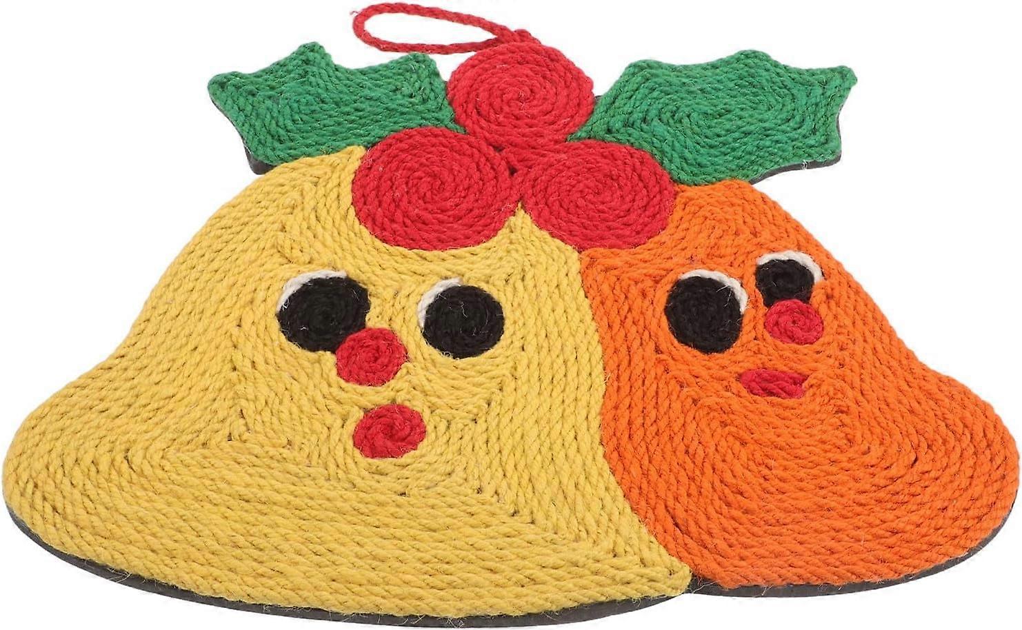 Kitten Scratching Mat, Cooling Effect, Polyester, Bell-Shaped Wall-Mou