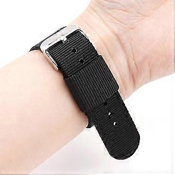 Universal Strap For DW Watches Canvas Strap Nylon Braided Thin 18/20/22/24MM