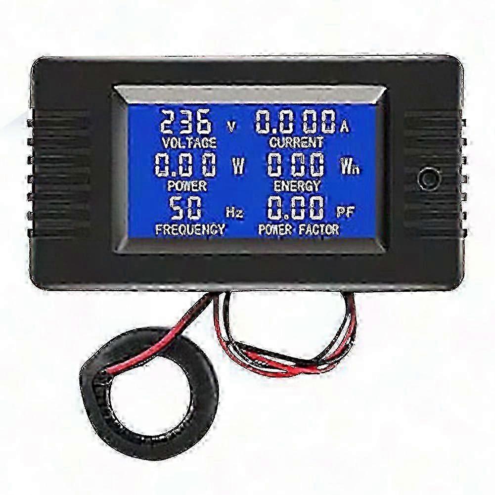 AC Power Meter 22000W 100A LCD