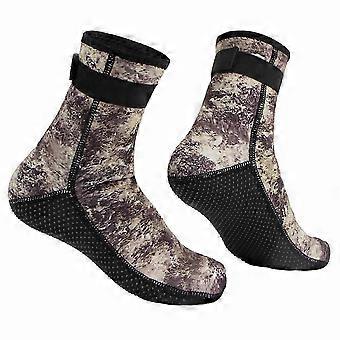 3mm Neoprene Water Socks Diving Sock Anti Slip Wetsuit Shoes Footwear Fin Sand Proof Beach Volleyball Swim Outdoor Sports