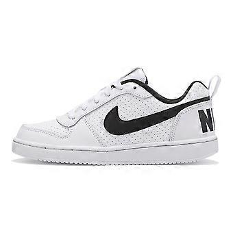 Nike Court Borough Low 'Summit White Black' (GS) 839985-101