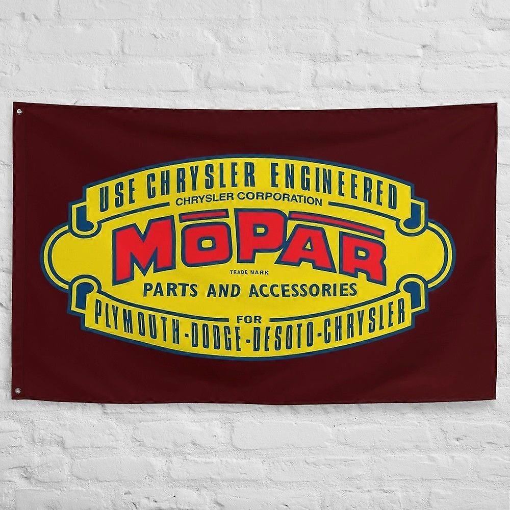 Mopar Logo V2 Flag Banner QP-1131